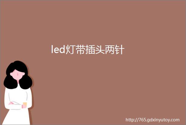 led灯带插头两针